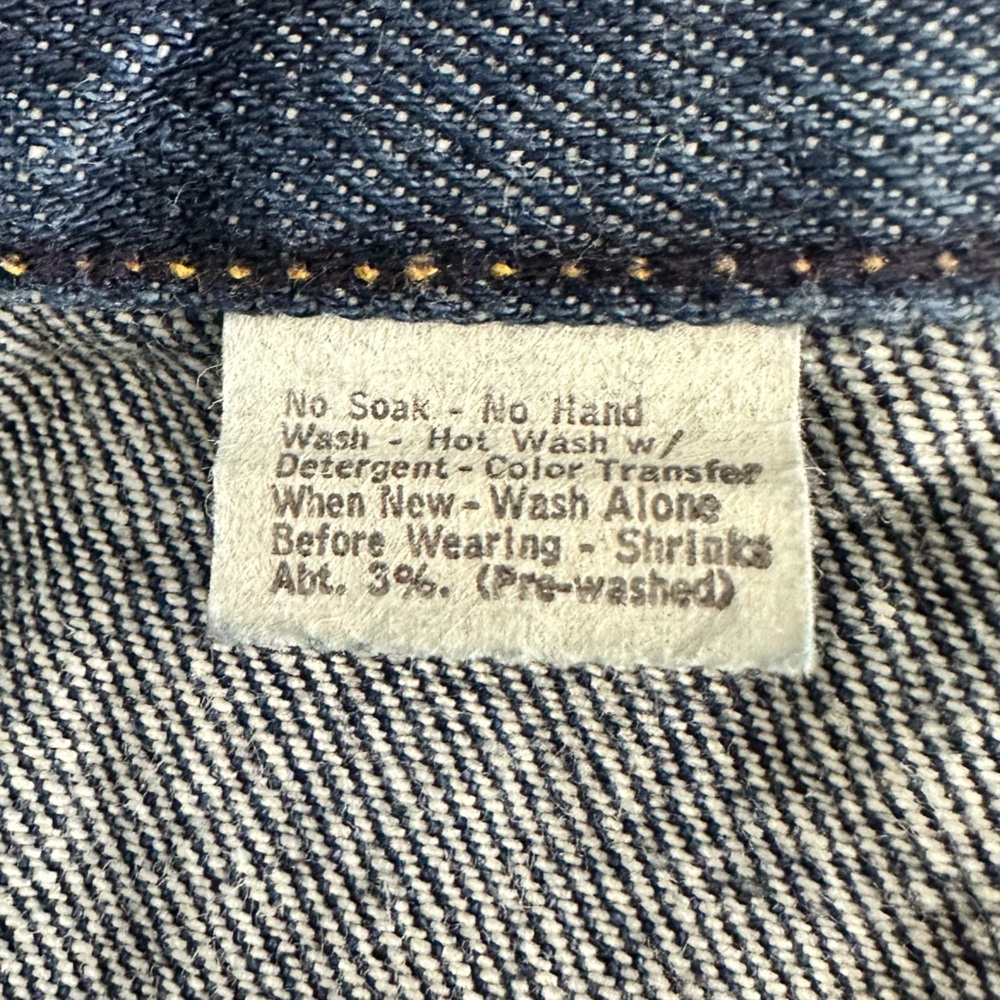 Vintage Big E Levi Strauss 1977-1980
Juniors Sz 15 Bootcut Jeans High
Waist - Picture 7 of 7